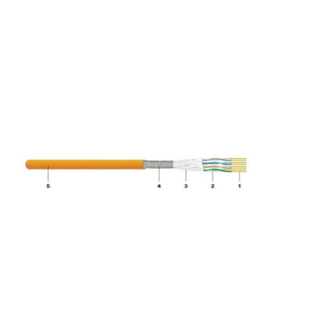 Datwyler CAVO SFTP CAT.7A CCA ARANCIO 1000M
