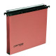 Cartella sospesa Cartesio - cassetto - interasse 33 cm - fondo U - 31,3 x 25 cm - arancio - Bertesi