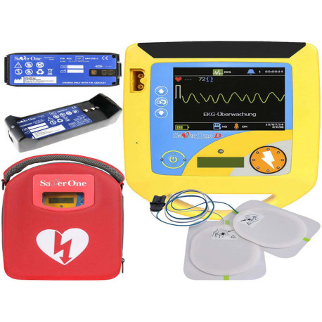 Defibrillatore AMI Saver One D Semiautomatico SVD-B0005 DAE ECG con Batteria Ricaricabile