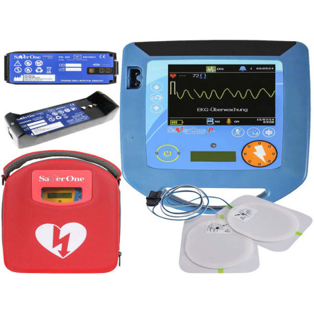 Defibrillatore AMI Saver One P Manuale SVP-B0006 DAE ECG con Batteria Ricaricabile