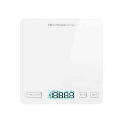 Bilancia da cucina Smarty - con connessione wi-fi - peso massimo 5 kg -  bianco - Melchioni family