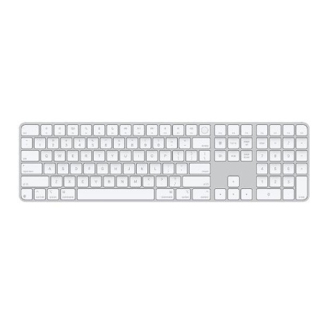 Apple Magic Keyboard con Touch ID e tastierino numerico per Mac con chip Apple - Tedesco - Tasti bianchi