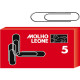 Fermagli zincati - n. 5 - 5 cm - Molho Leone - conf. 100 pezzi