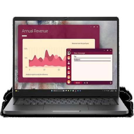 DELL Pro 14 PC14250, Intel Core Ultra 7, 35,6 cm (14"), 1920 x 1200 Pixel, 16 GB, 512 GB, Windows 11 Pro