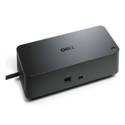 DELL Pro Dock WD25Z, Cablato, USB 3.2 Gen 2 (3.1 Gen 2) Type-C, 130 W, 2500 Mbit/s, Nero, 1,25 Gbit/s