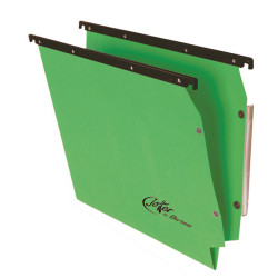 Cartella sospesa Joker - armadio - interasse 33 cm - fondo V - 33 x 28 cm - verde - Bertesi