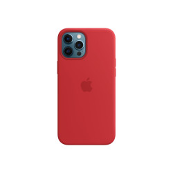 Apple - (PRODUCT) RED - cover per cellulare - con MagSafe - silicone - rosso - per iPhone 12 Pro Max
