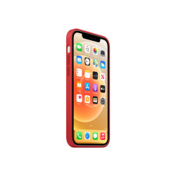 Apple - (PRODUCT) RED - cover per cellulare - con MagSafe - silicone - rosso - per iPhone 12, 12 Pro