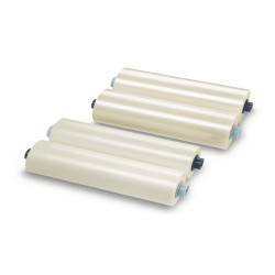 Film per plastificazione - 305 mm x 75 mt - 75 micron - lucido - GBC - conf. 2 bobine