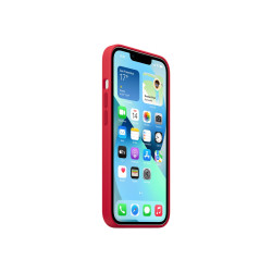 Apple - (PRODUCT) RED - cover per cellulare - con MagSafe - silicone - rosso - per iPhone 13