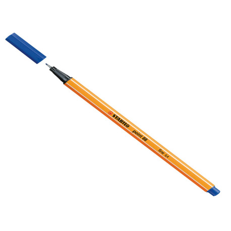 Fineliner Point 88 - tratto 0,4 mm - blu scuro 41 - Stabilo