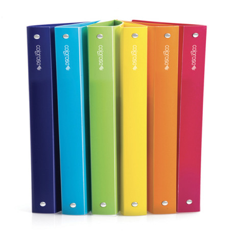 Raccoglitore 4R - A4 - diametro 30 mm - colori assortiti - Colorosa