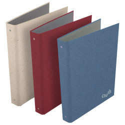 Raccoglitore Crush - A4 - 4 anelli tondi diametro 30 mm - Favini