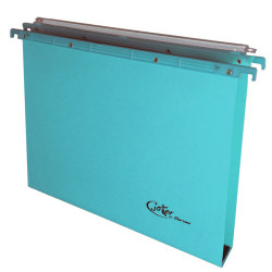 Cartella sospesa Joker - cassetto - interasse 39 cm - fondo U - 37 x 25 cm - blu - Bertesi