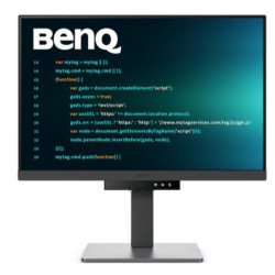 BenQ 24.1' IPS, WQXGA (2560 x1600), 300 nits, 95% P3, HDR10, HDCP 2.2, HDMI, DisplayPort, USB, Flicker-free, Display Pilot 2