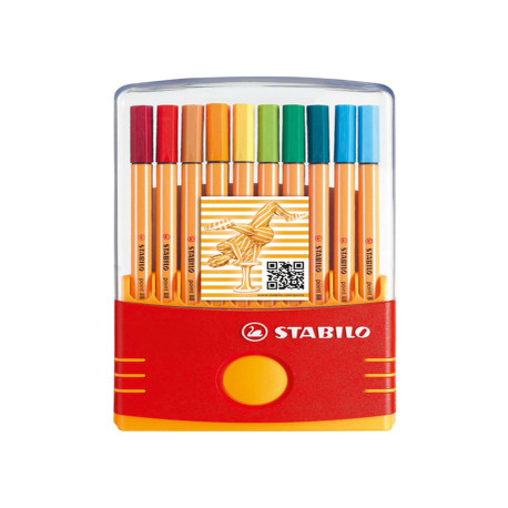 Fineliner Point 88 Color Parade - colori assortiti - Stabilo - astuccio 20 pezzi