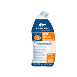 Detergente disincrostante Deo Wc Gel - eliminaodori - 700 ml - pino - Sanitec