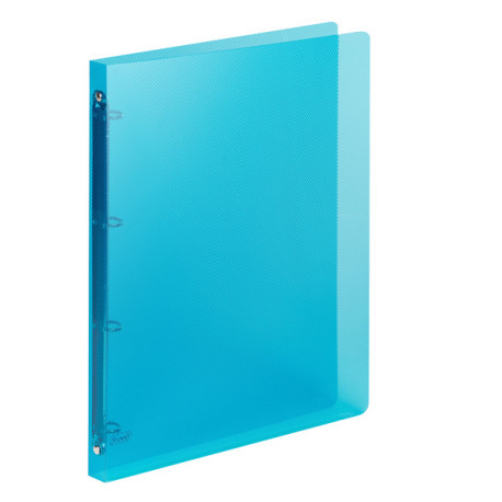 Raccoglitore Lumina - 22 x 30 cm - 4 anelli tondi 15 mm - PP - blu - Favorit
