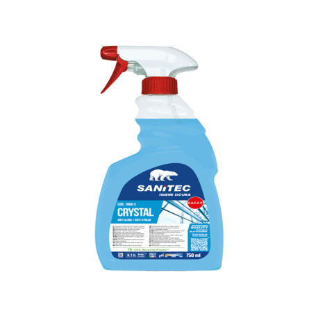 Detergente multiuso Crystal Vetri - antialone - 750 ml - Sanitec