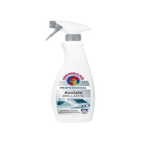 Detergente Professional acciaio brillante - in trigger - 700 ml - Chanteclair