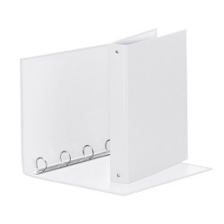 Raccoglitore Meeting - 22 x 30 cm - 4 anelli tondi 30 mm - dorso 4 cm - PP - bianco - Esselte