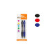DIDATTICA E SCUOLA - CF2 PENNE SFERA 1 MM NERO-BLU