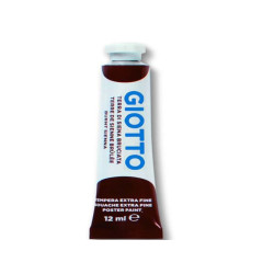 DIDATTICA E SCUOLA - CF6 TUB. TEMPERA 12ML SIENA BRUC