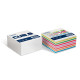 Foglietti Cubo - mix colori forti - 95 x 95mm - 80gr - 750 fogli - Favini