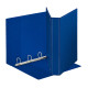 Raccoglitore personalizzabile Display - 22 x 30 cm - 4 anelli a D 30 mm - dorso 4,7 cm - blu - Esselte