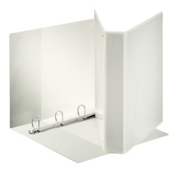 Raccoglitore personalizzabile Display - 22 x 30 cm - 4 anelli a D 40 mm - dorso 5,9 cm - bianco - Esselte