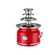 Fontana di cioccolato - 3 livelli - 90 W - rosso - Melchioni family