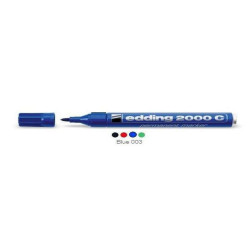 Edding 2000C MARCATORE PERMANENTE PUNTA TONDA BLU 2000 