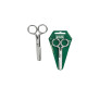 Forbice 422 - punta tonda - 12 cm - acciaio inox - Lebez