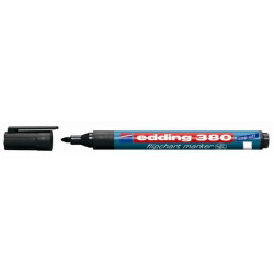 Edding 380 MARCATORE PER FLIPCHART PUNTA TONDA NERO