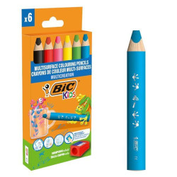 Bic PASTELLI A COLORI MULTISUPERFICE KIDS