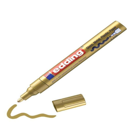 Edding 750 MARCATORE A VERNICE PUNTA CONICA ORO