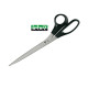 Forbice 4334 Professional - 25 cm - lama acciaio inox - nero/grigio - Lebez