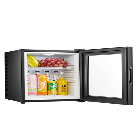 Frigobar termoelettrico Iceberg Glass 24 - porta in vetro - 38 x 38 x 47,5 cm - 24 L - Melchioni family