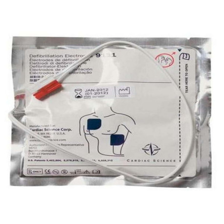 Elettrodi Adulti Defibrillatore Cardiac Science Powerheart GE Responder Piastre Dura 2 anni 9131-001