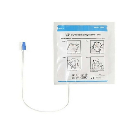Elettrodi Adulti Defibrillatore Cu Medical Systems i-PAD NF1200 Piastre Adulto Dura 2 anni CUA0903PF