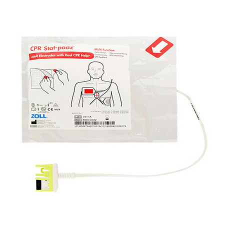 Elettrodi Adulti Defibrillatore Zoll Medical AED Plus / Pro CPRD Piastre Adulto 1,5 anni 8900-0402