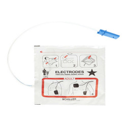 Elettrodi Adulto Defibrillatore Defigard 4000 / 5000 / 6002 Piastre Adulti 2,5 anni 0-21-0020