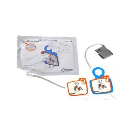 Elettrodi Pediatrici Defibrillatore Cardiac Science Powerheart G5 Piastre Bambino 2 anni XELAED003A