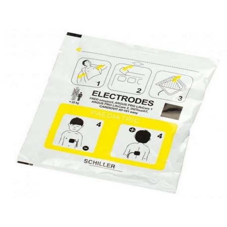 Elettrodi Pediatrici Defibrillatore Defigard Touch 7 Piastre Bambino Dura 1 anno 2.155067