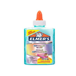 ELMER s Colla Liquida Colore VERDEACQUA METALLIZZATO - Flacone da 147 ml
