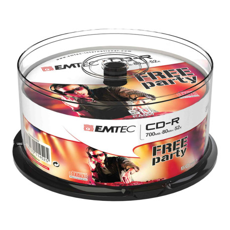 Emtec - CD-R - ECOC805052CB - 80min/700mb