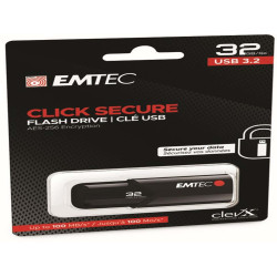 Emtec - Memoria USB B120 Click&Secure - ECMMD32GB123 - 32GB