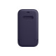 Apple - Copertura protettiva per cellulare - con MagSafe - pelle - viola scuro - per iPhone 12, 12 Pro