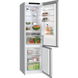 Bosch Serie 4 KGN392I1F , Frigorifero combinato da libera installazione, classe A