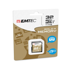 Emtec - SDHC Class 10 Gold + - ECMSD32GHC10GP - 32GB